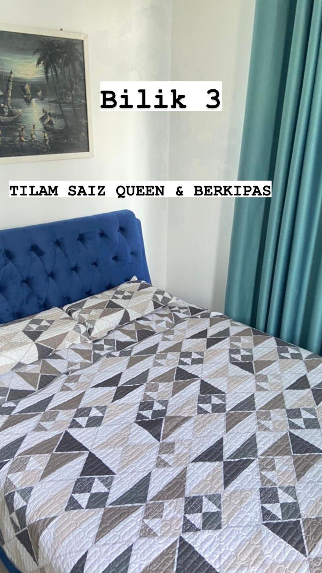 Driff Homestay 3Bedroom With Aircond 50M To Night Market Wakaf Che Yeh 哥打巴鲁 外观 照片